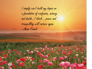 Anne Frank Quote | Stop Verbal Abuse!