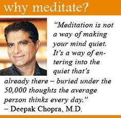 deepak chopra meditation quotes google search more meditation quotes ...