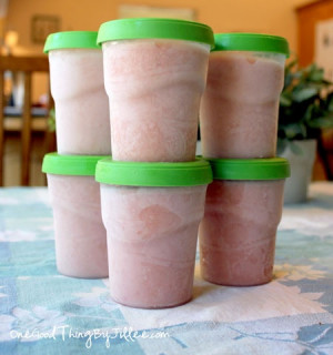 Box Smoothies. Make smoothie, freeze, and stick in lunch for treat ...