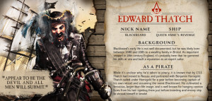 Assassin’s Creed IV Black Flag – Character Details