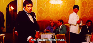 hot A 1000 lie tony Montana Scarface Al Pacino Tony Montana bad guy ...