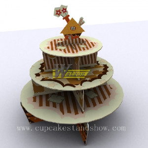 custom cardboard cupcake stand cs 28 birthday theme cardboard cupcake