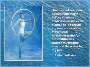 Esther Williams - Movie Actor Quote - Film Actor Quote - # ...
