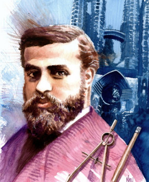 Antoni Gaudi really broke out of the box and ran with all aspects of ...