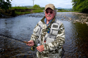 Mike Harding on the Ribble
