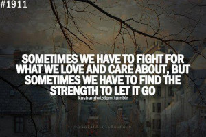 care, let go, love, quote, strength, tumblr