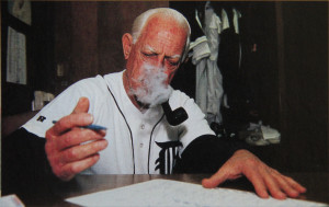 ll be reading old quotes from George Lee “Sparky” Anderson ...