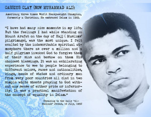 cassius clay now known as mohammad ali boxer