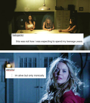 ... spoby alison dilaurentis Mona vanderwaal text posts pretty little