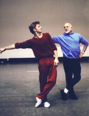 Jerome Robbins and Mikhail Barishnikov