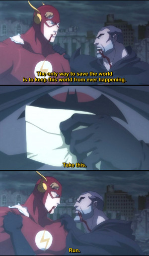 Justice League The Flashpoint Paradox Quote-5