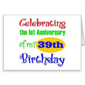 Funny 40th Birthday Gift Greeting Card