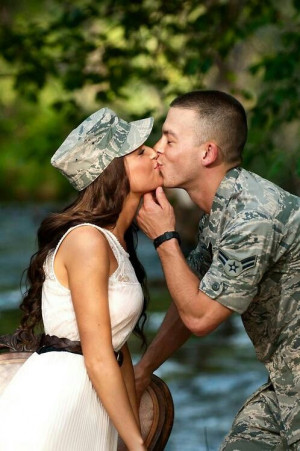 Military Country Couple