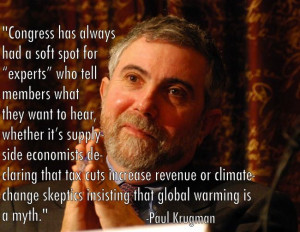 Paul Krugman quote. 