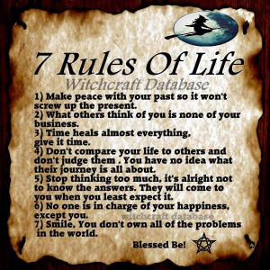 RULES OF LIFE!!!