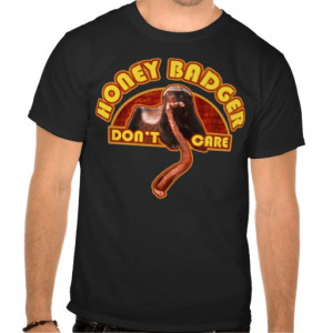 Honey Badger Don't Care (Retro) Shirts