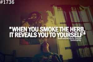Bob Marley Weed Quotes