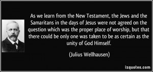 the New Testament, the Jews and the Samaritans in the days of Jesus ...