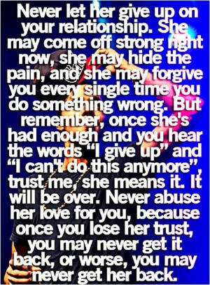 Treat her right...Quotes 3, Real Talk, Treats Her Right Quotes, True ...