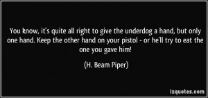 More H. Beam Piper Quotes