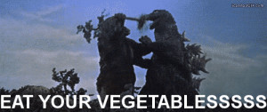 Funny GIF – Kingkong vs godzilla