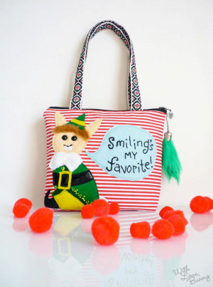 Bunny Purse - Buddy the Elf - Christmas - Smiling's My Favorite ...
