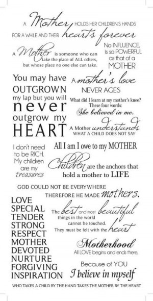 MOTHER-Quotes-Transfers-Black-Rub-Ons-Kaisercraft-Scrapbooking-Craft ...