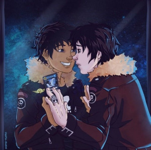 Nico may look older than he is; but on the inside, he looks his age ...