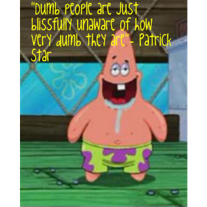Patrick Star quote
