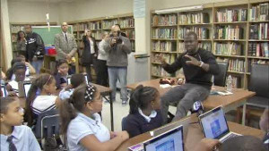 It was quite a surprise for some Philadelphia students as one of the ...