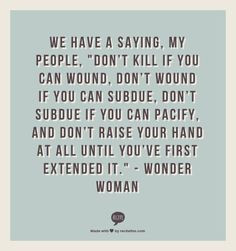 Wonder Woman Quotes And Sayings