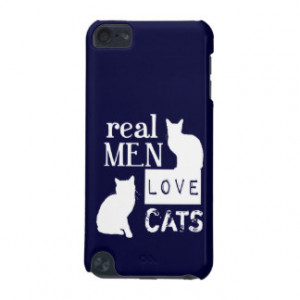Real Men Love Cats iPod Touch (5th Generation) Case