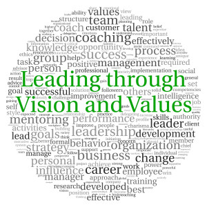 ... Leader , there are five key leadership values of outstanding leaders