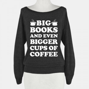 cup of coffee and books