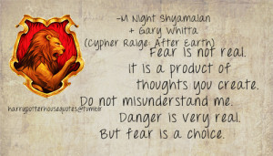 After Earth Quotes About Fear