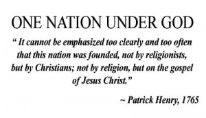 There's no doubt we were founded as a Christian Nation.