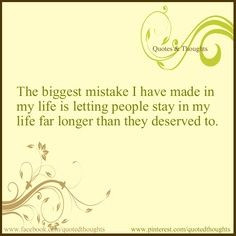 Biggest Mistake. | Quotes & Thoughts