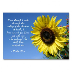 Psalm 23 - Inspirational Quotes - Wallet Card Business Card Template ...