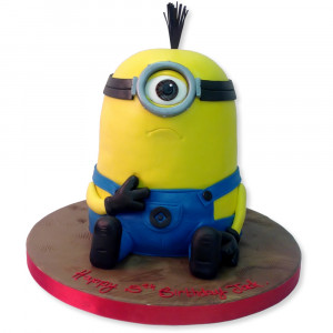 Viewing Gallery For - Minions Birthday Cake