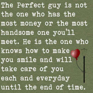 ... guy is not the one who has the money or the most handsome one you ll