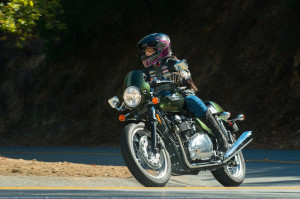 Women Motorcyclist Brenda Fox