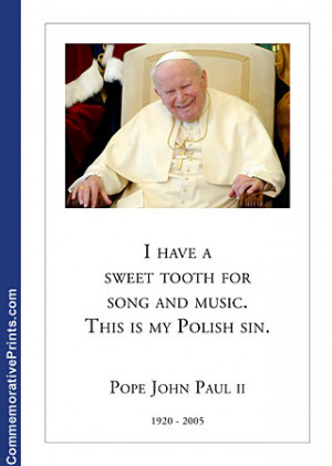 Pope John Paul Ii Quotes Pope john paul ii pictures