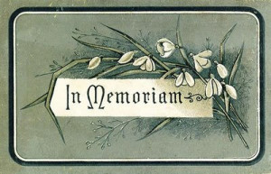 In Memoriam - A Friend