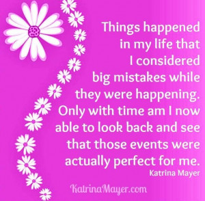 Mistakes quote via www.KatrinaMayer.com
