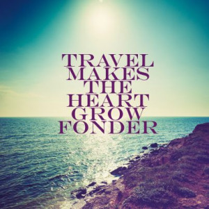Travel makes the heart grow fonder from PurpleTravel.co.uk