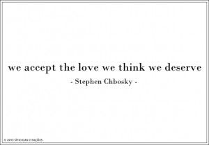 love, quote, quotes, sayings, stephen chbosky, the perks of being a ...