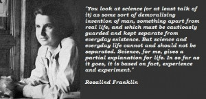 Leo, Rosalind Elsie Franklin, Born: July 25, was a British ...