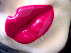 Lips Wallpaper ( Barbie Rocks)