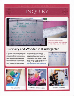 Inquiry Based Learning Kindergarten Social Studies