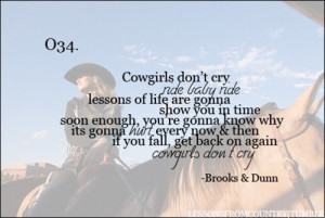 Cowgirls Don't Cry - Brooks & Dunn